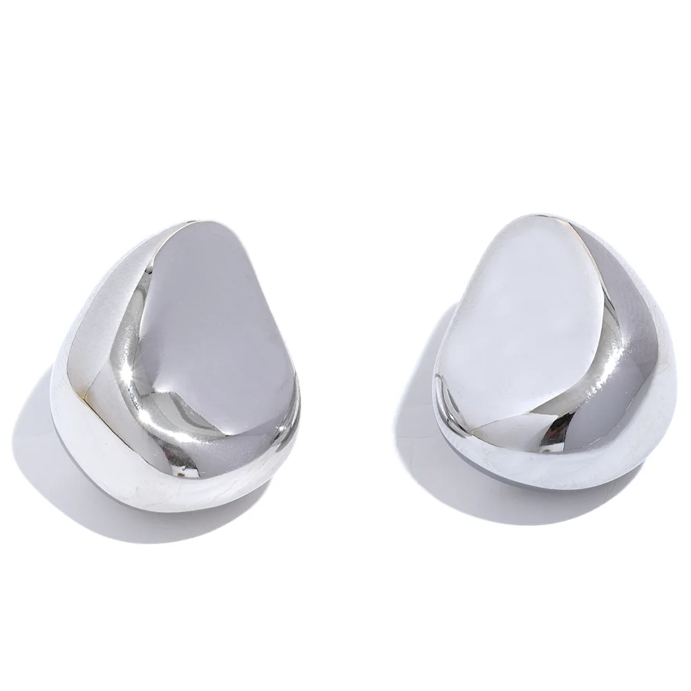 Univelle Geometric Hollow Stud Earring  (Waterproof Jewelry for Women)