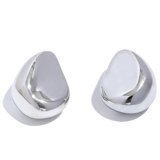 Univelle Geometric Hollow Stud Earring  (Waterproof Jewelry for Women)