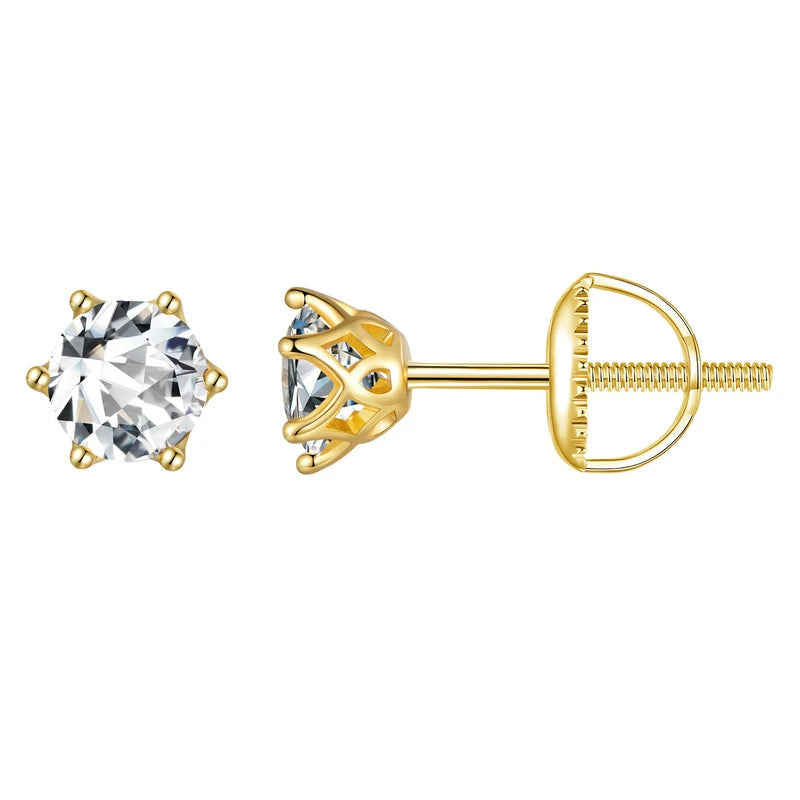 Univelle Classic Moissanite  Earrings