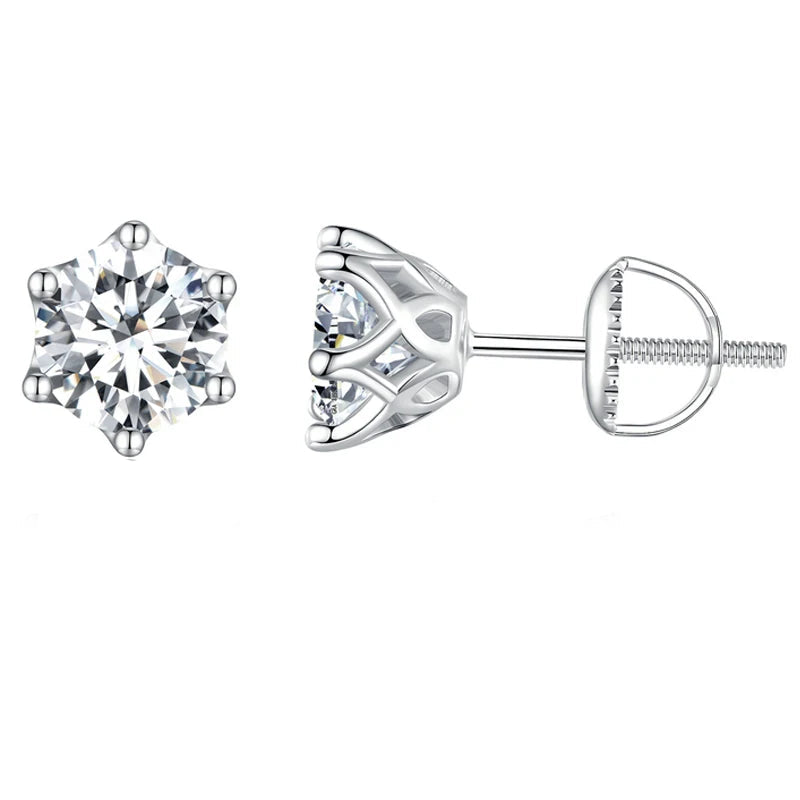 Univelle Classic Moissanite  Earrings